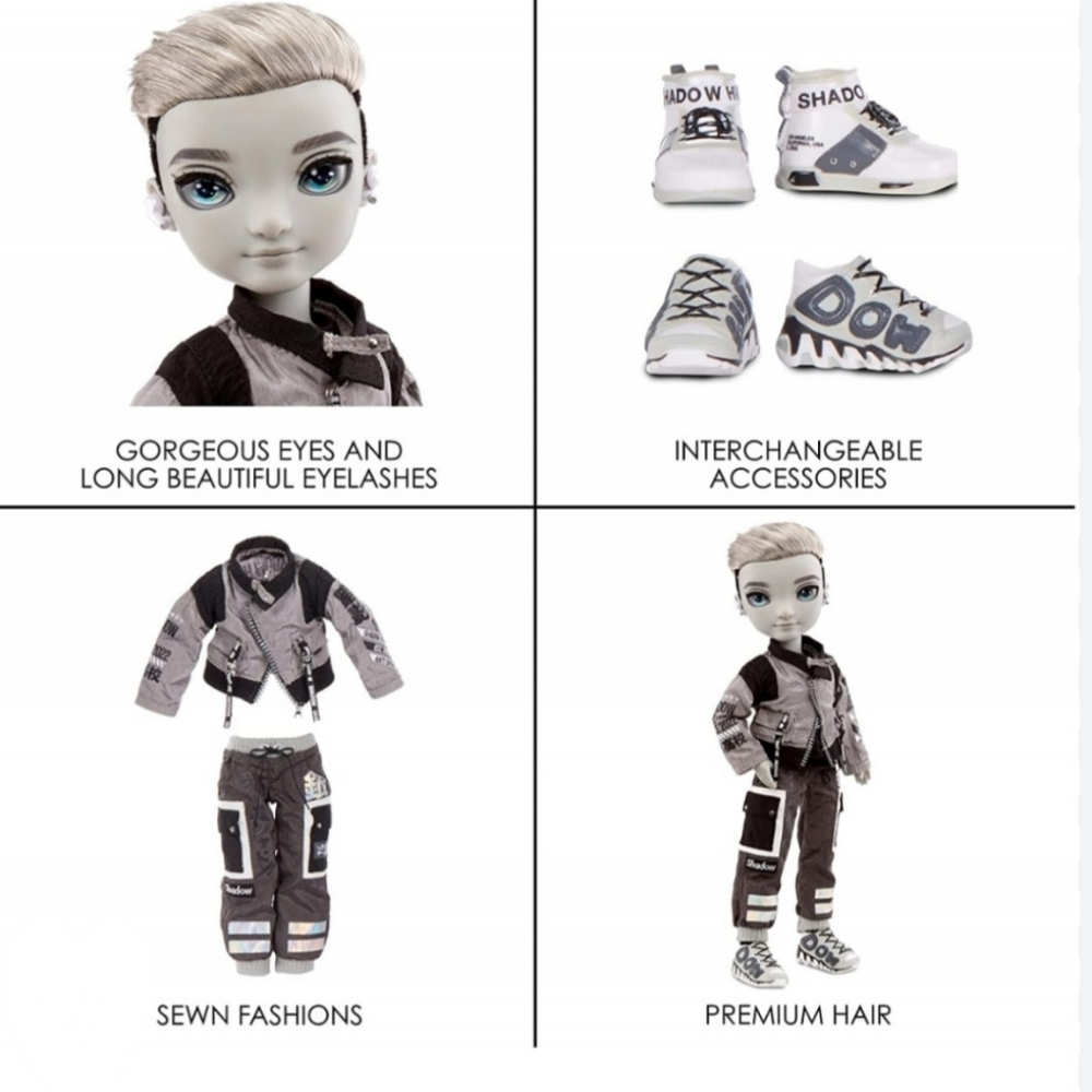 Shadow High Doll (Rainbow High) - Picture 2 of 6